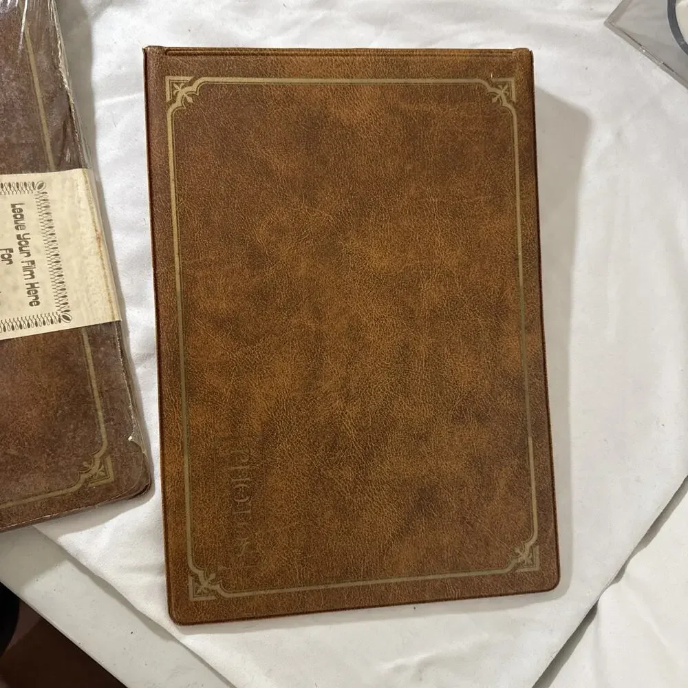 Lot Of 2 Vintage 20th Century Photo Album 13” x 9” x 1-1/2” - deluxe promotion